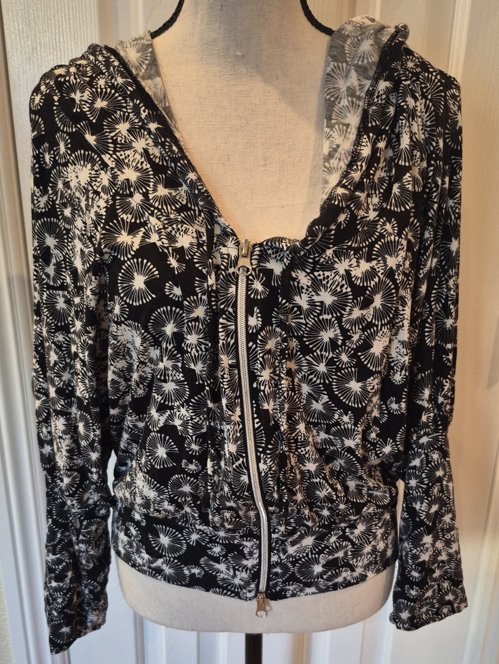 Nicole Miller Hoodie Jacket LRG